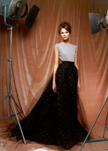 chiffon skirt in a romantic image