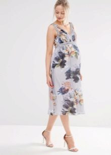 Dress sundress for pregnant women