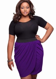  wraparound pencil skirt for full