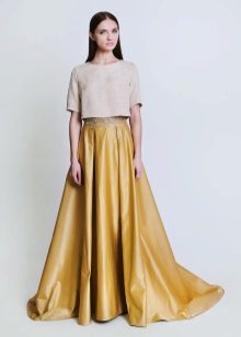 floor-length sun skirt