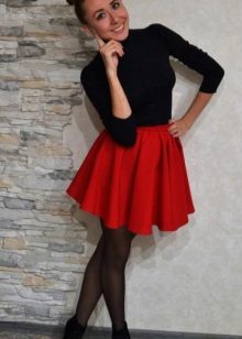 red skirt