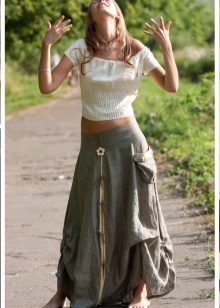 wide skirt stylish skirt