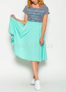 summer skirt with elastic