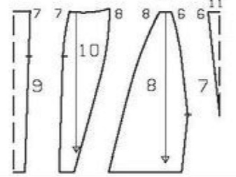 Dress-style color blocking do it yourself - pattern skirt