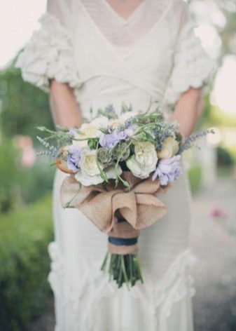 Wedding dress in the French style Provence