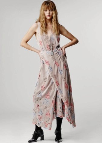 Asymmetrical boho dress