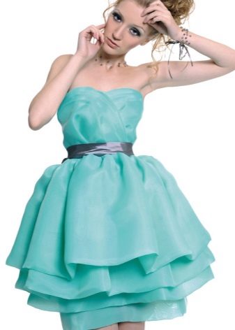 organza prom ruha