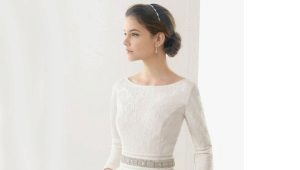 Closed wedding dresses with sleeves