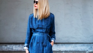 Denim coat