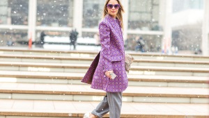 Purple coat