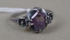 Alexandrite ring