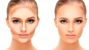 Round face contouring rules: step by step instructions and recommendations