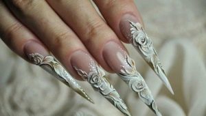 Nail stilettos: execution technique and interesting design ideas