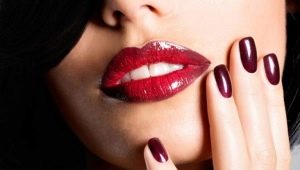 Ideas for nail polish burgundy gel varnish