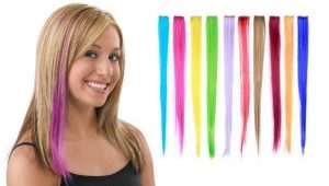 How to choose colored strands on hairpins?