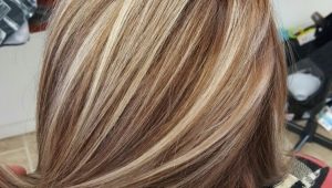 Highlights with toning on light brown hair