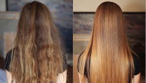 Keratin hair restoration at home