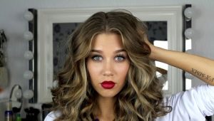 How to make beautiful volume curls?