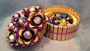 Gifts from sweets: ideas, creation and decoration