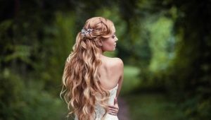 Hairstyles for long hair with their own hands