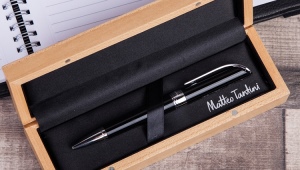 A pen as a gift to a man