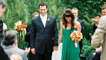 Green Wedding Dresses - For Unusual Brides