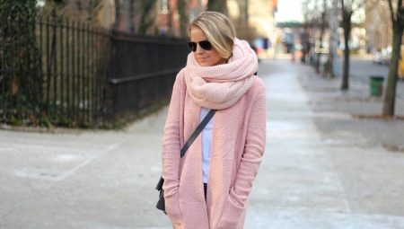 Pink cardigans