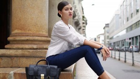 Polka dot blouses