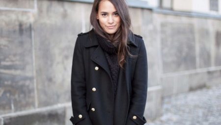 Classic black coat