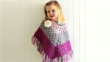 Children's poncho for girls