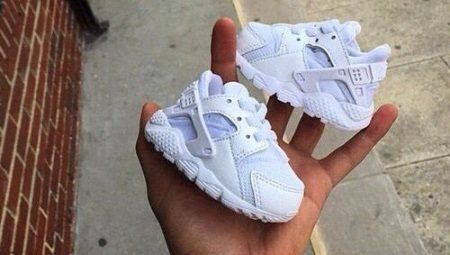 White kids sneakers