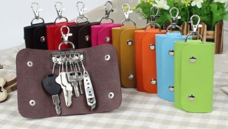 Leather key holder