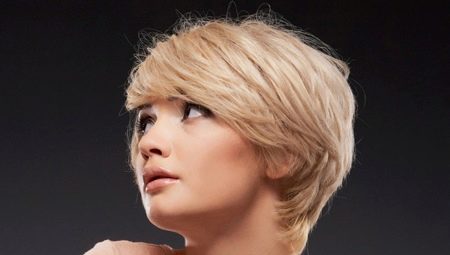 Pixie haircut for a round face: options for different hair lengths and original styling ideas