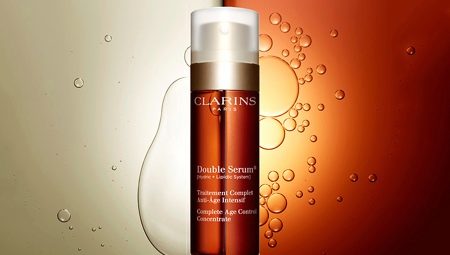 Clarins szérumfajok és jellemzők