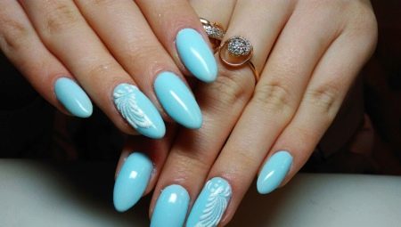 Blue manicure: design features and fashion ideas