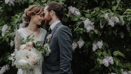 Wedding bouquet of peonies - the choice of an elegant bride