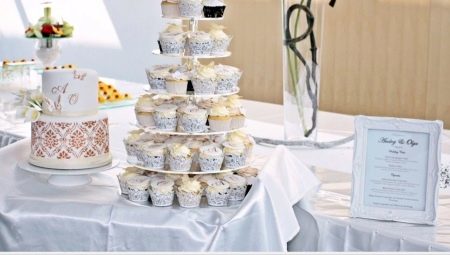 Cupcake wedding cake: original ideas and tips for choosing