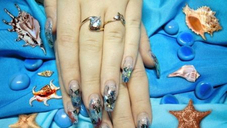 Aquarium nail design: features and recommendations for implementation