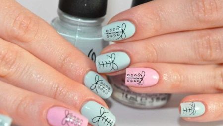 Design gel nail polish in pastel colors