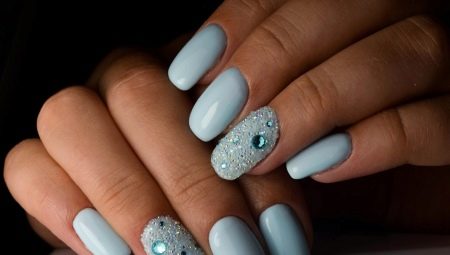 Crystal baby for nails: features and options for creating a manicure design