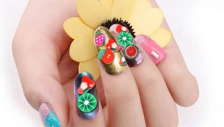 Ideas and ways to create nail designs using fimo