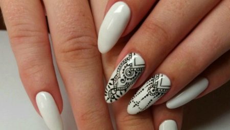 Ideas luxury manicure in the Oriental style