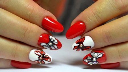 Manicure with a bow - design ideas and tips for creating decor