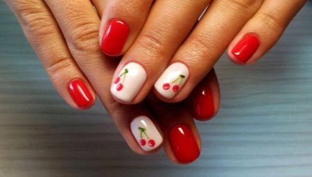 Nail gel polish drawings: fresh ideas for original manicure