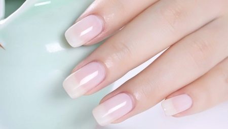 Options for translucent manicure