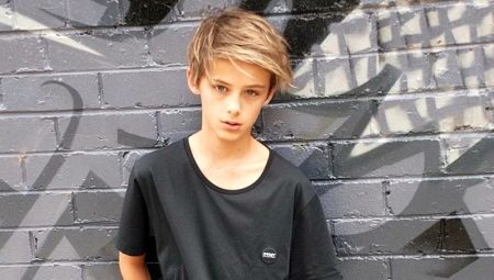 Choosing hairstyles for boys 13-14 years