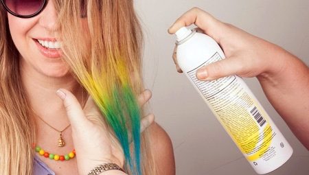 Spray-hair dye: features and subtleties of choice