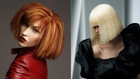 Corrugated short hair: how it looks and how to do it right?