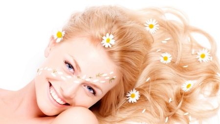 Chamomile hair lightening: features, recipes, procedure step by step