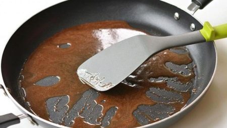 What to do if the pan burns?